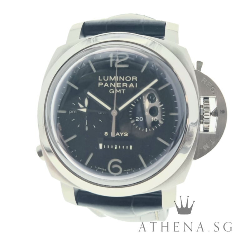 PANERAI LUMINOR LUMINOR 8 Days GMT CHRONO MONOPULSANTE BLACK