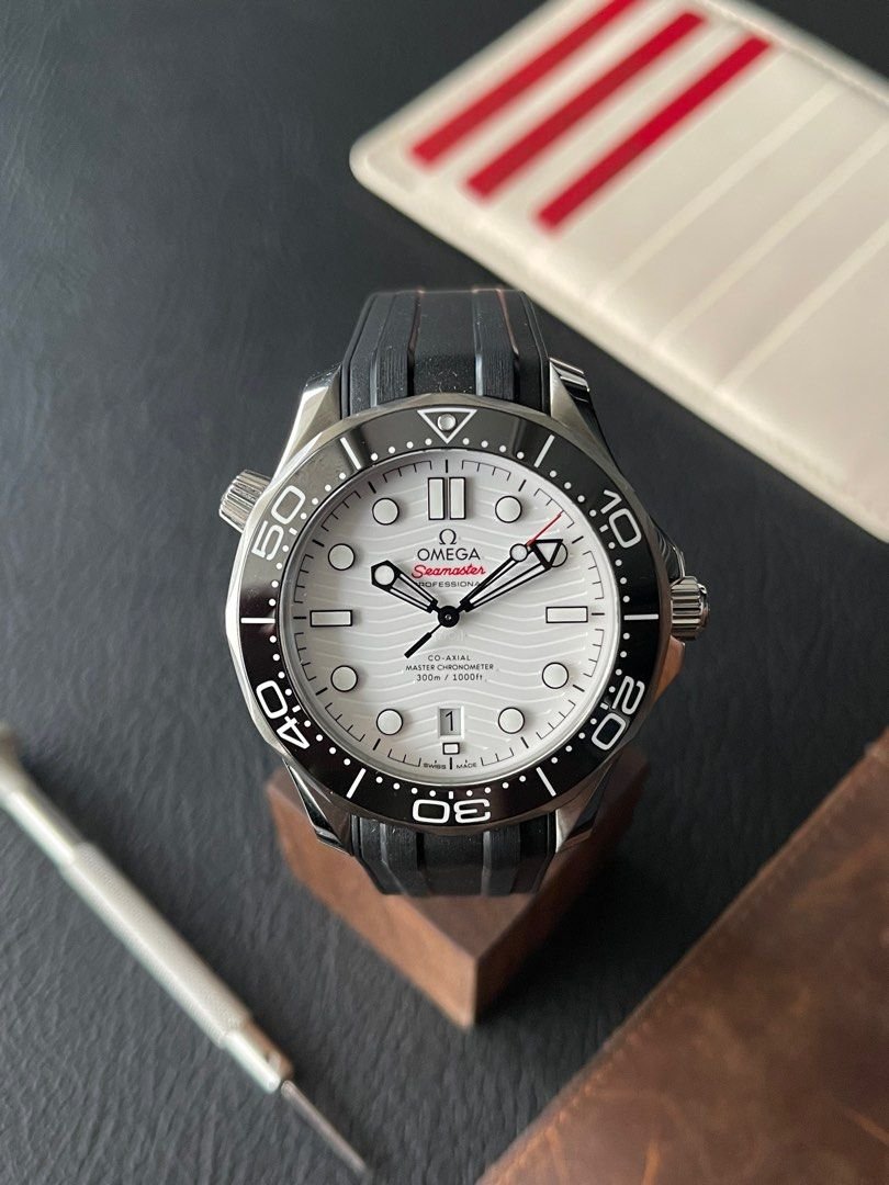 Omega seamaster 300 white SMP AllWatchMarket