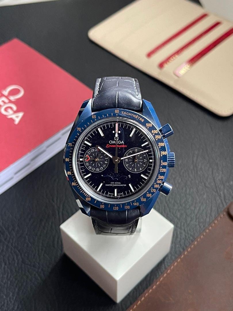 Omega Speedmaster Blue Side Of The Moon Aventurine 304.93.44.52