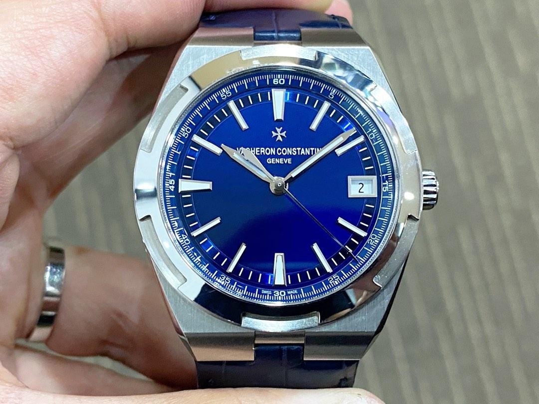 Like New Jan 17 Local Vacheron Constantin VC Overseas Blue 4500V