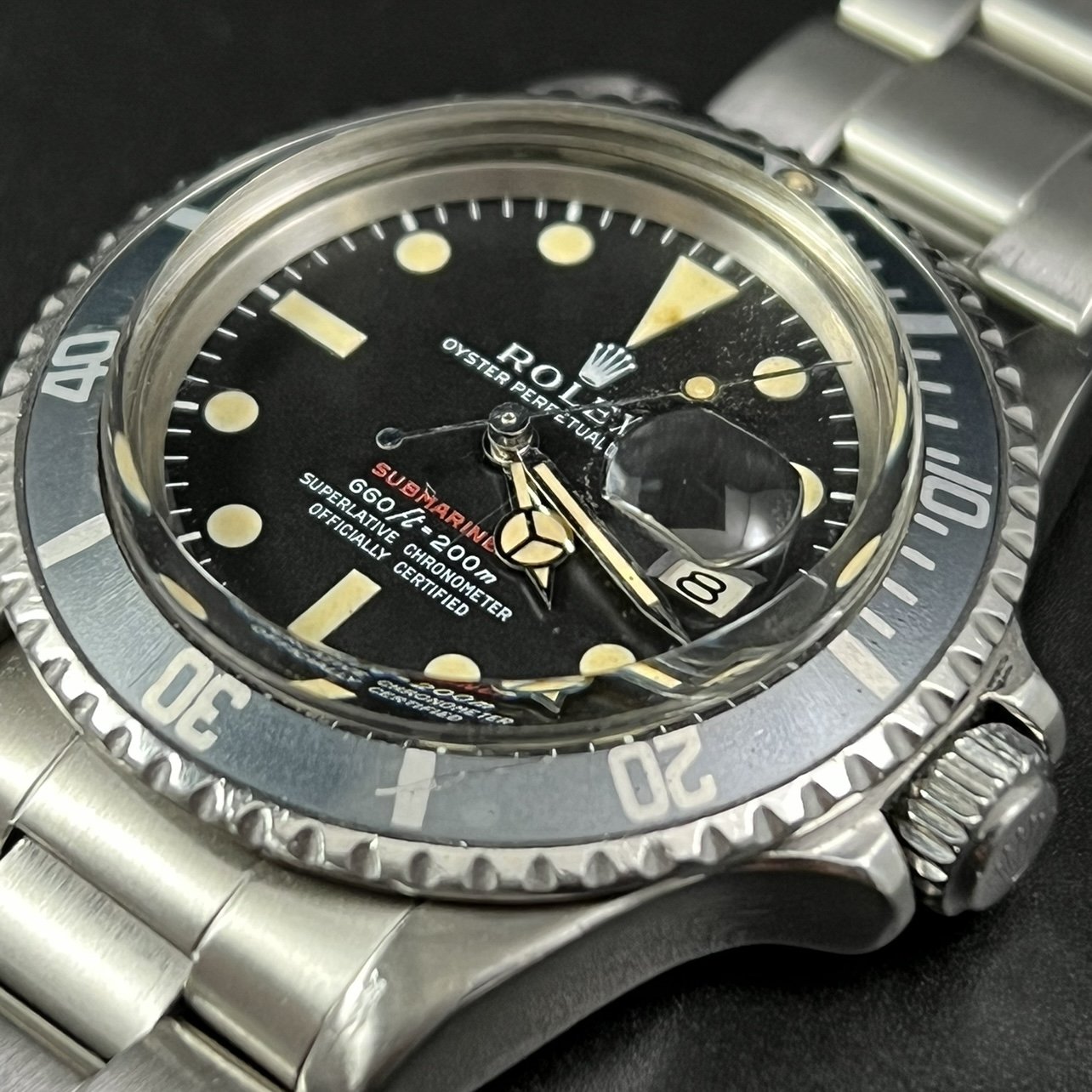 Rolex single red online submariner