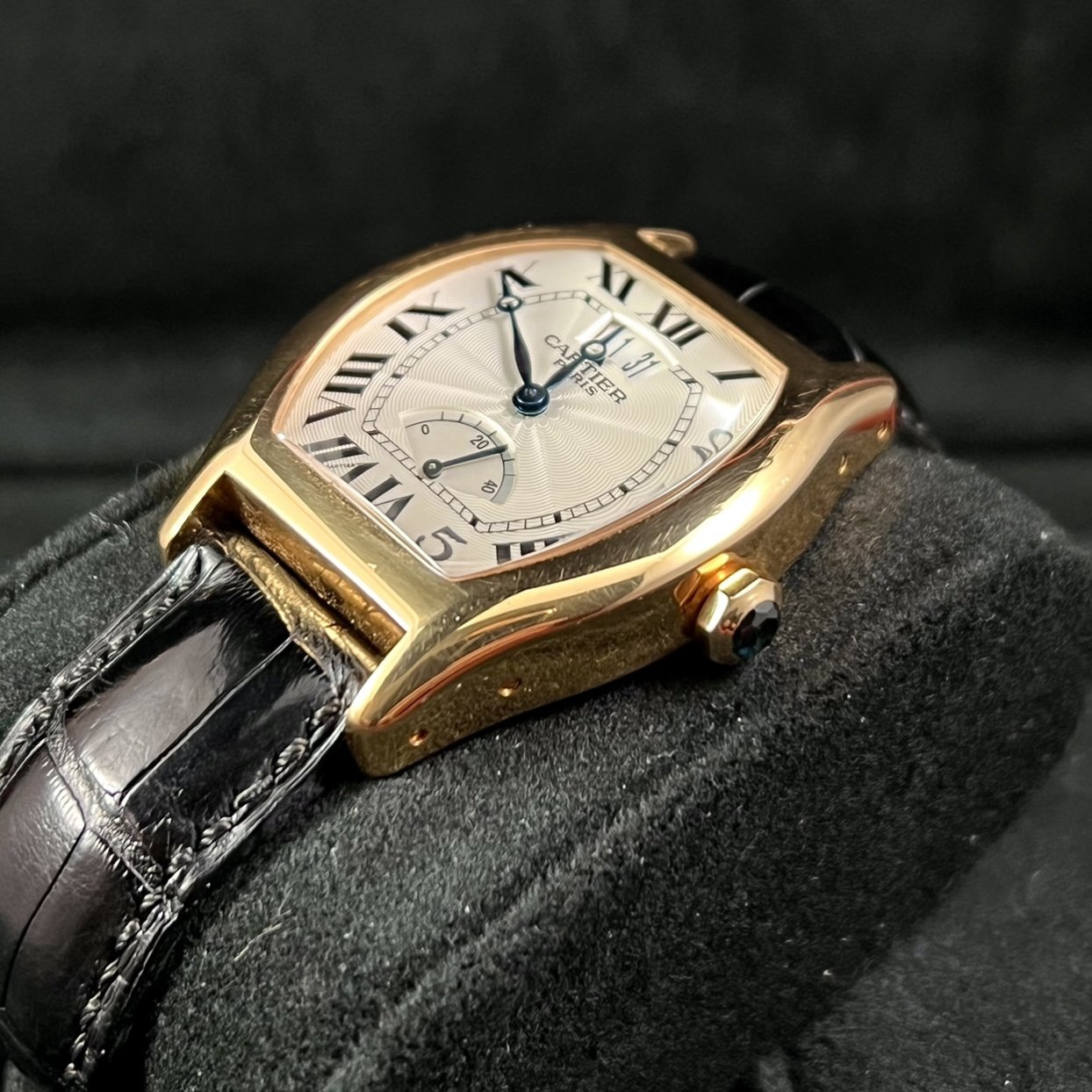 VERY RARE CPCP CARTIER TORTUE REF. 2689 YELLOW GOLD LIMITED