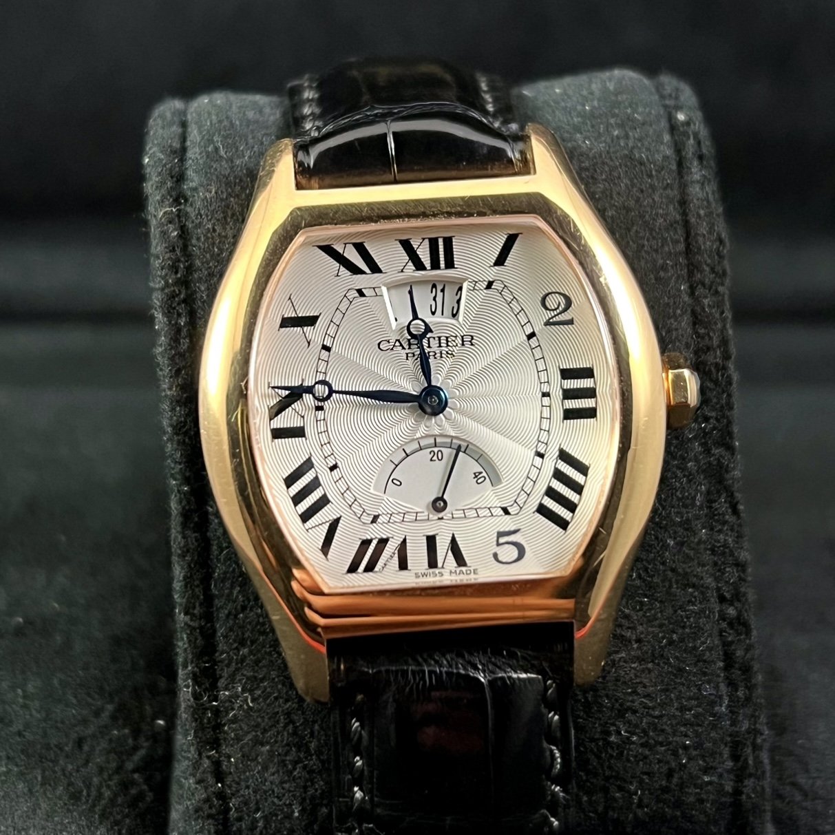 VERY RARE CPCP CARTIER TORTUE REF. 2689 YELLOW GOLD LIMITED