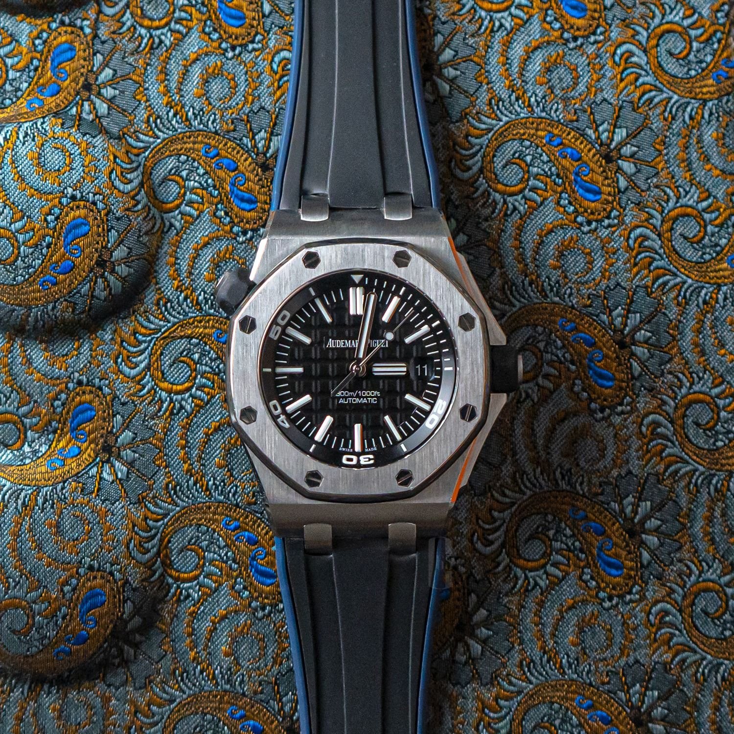 Audemars piguet outlet diver black