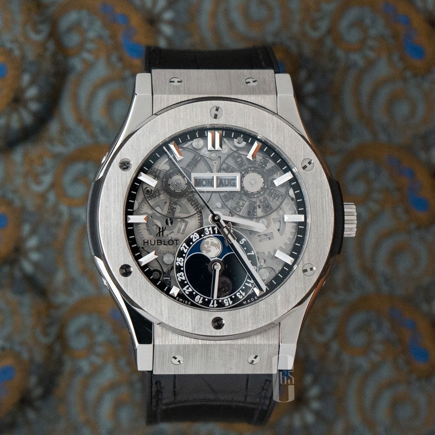 Hublot discount moonphase titanium