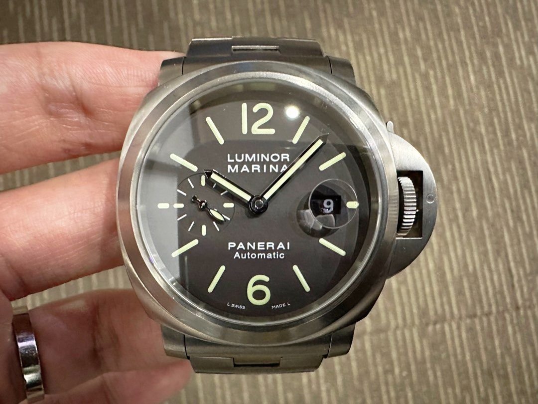 Panerai Luminor Titanio Tobacco Automatic Date AllWatchMarket