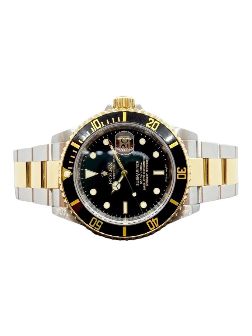 Rolex half clearance gold