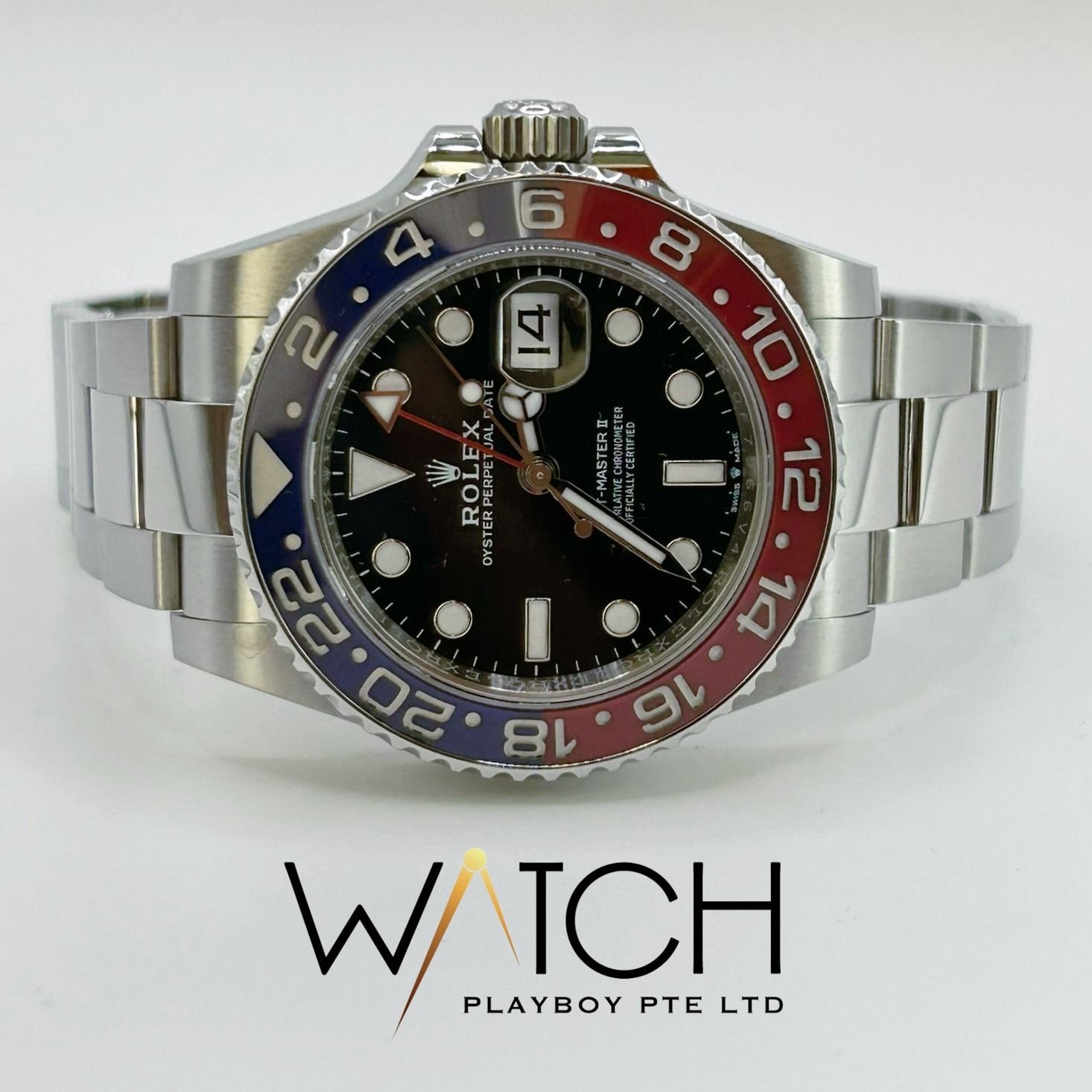 Rolex gmt pepsi online oyster bracelet