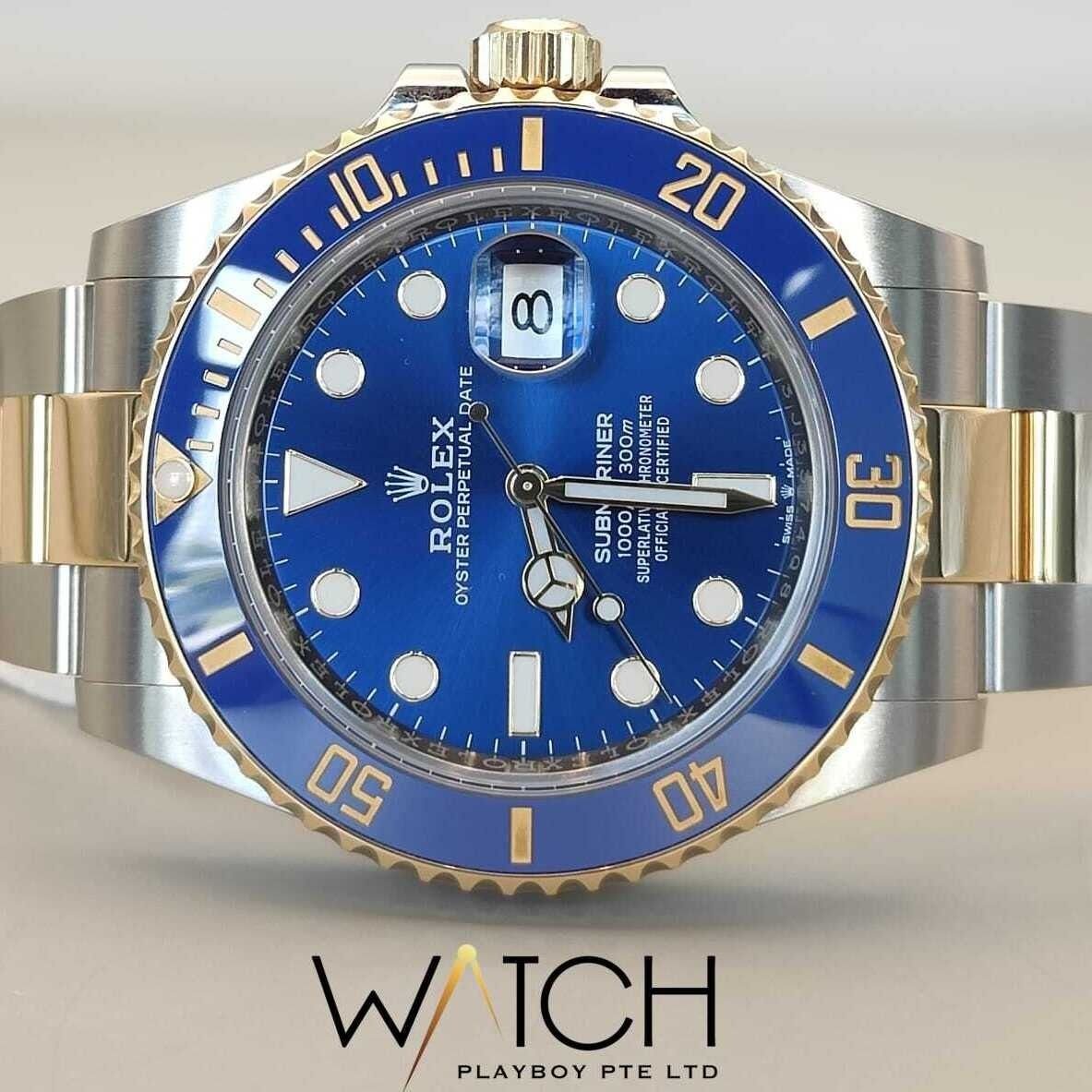 Rolex Submariner Date Half Gold - Bluesy - AllWatchMarket