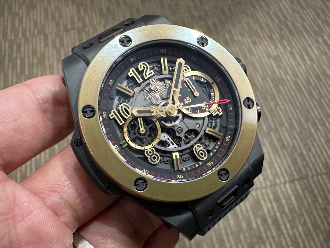 Hublot unico magic discount gold