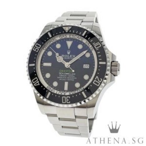 UNWORN ROLEX OYSTER PERPETUAL DATE DEEPSEA AN SERIES D BLUE