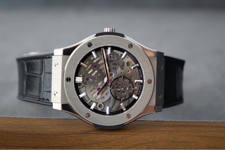 Hublot ultra thin online skeleton